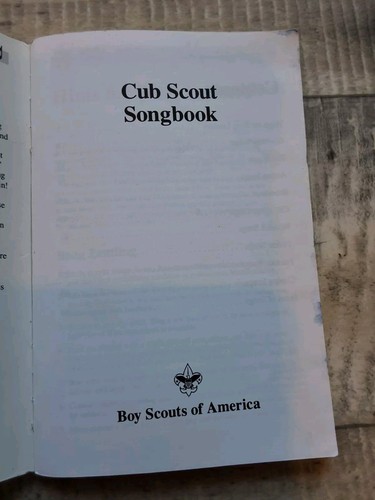 Cub Scout Songbook 1996 Stampa del 1969 Songbook Spartiti Boy Scouts of America - Foto 2 di 9
