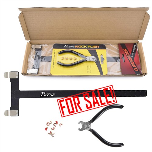 Bogensehne Nockschnalle Zange BowString Nock + Bogen T Vierkant Maß Werkzeug - Bild 1 von 6
