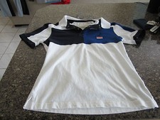 Nautica Polo Shirt - White - Youth L - Embroidered