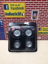1/18 ACME Mopar Rally Wheel and Tire Set  A1806123RW Brand New In Stock