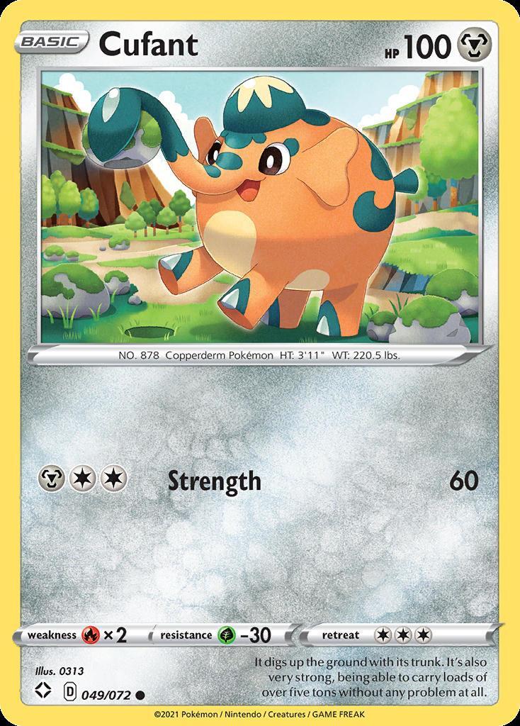 Pokemon Cufant (49/73) Shining Fates LP