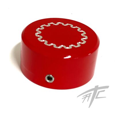 SLINGSHOT RED CONTRAST WAVE CUT TIMING CHAIN BOLT COVER 2015 POLARIS SLINGSHOT