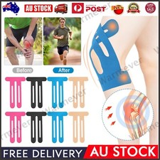 Up to 100x Precut Kinesiology Tape Breathable Athletic Tape for Knee Pain Relief
