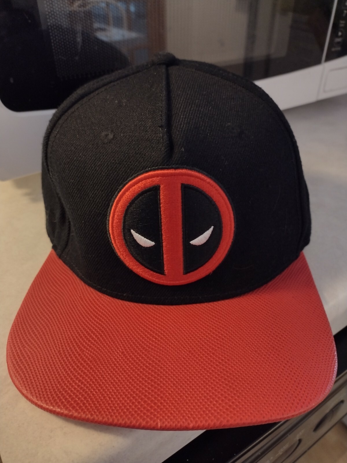 Deadpool Black, Red, White Snapback Adjustable Ha… - image 2