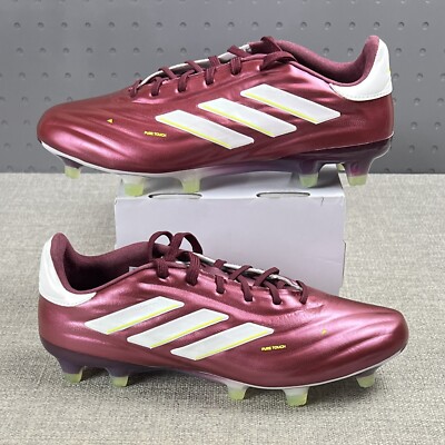 Adidas Copa Pure 2 Plus FG Firm Ground Soccer Cleats Red  display picture 2