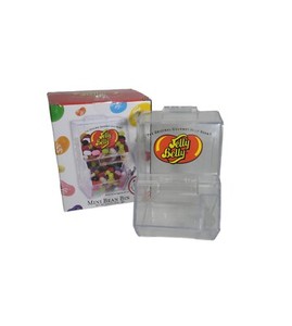 Jelly Belly Mini Jelly Bean Bin Dispenser with Scoop - Beans Not Included w/ Box