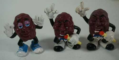 VTG 1980's Lot of 13 California Raisins Applause Figurines Figures PVC Plush - Picture 2 of 8