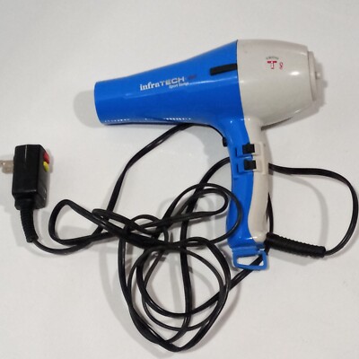 Infratech Ionic Action CHI Stylish Blue Hairdryer | eBay display picture 3