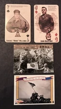 Woody Williams & John Basilone MOH  Heroes on Iwo Jima   WWII Collector Cards