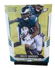 2021 Score # 71 MILES SANDERS Philadelphia Eagles Football Card