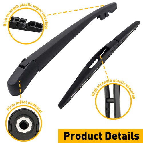Rear Wiper Arm with Blade for EX35 FX35 INFINITI FX37 FX50 QX50 QX70 Replacement - Picture 7 of 11