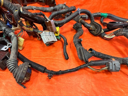93-95 HONDA DEL SOL - INTERIOR FIREWALL CABIN WIRING WIRE HARNESS - 5 SPEED #294 - Picture 8 of 17