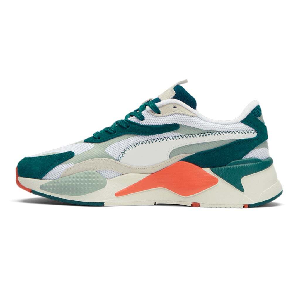 Puma RsX3 Nyc Lace Up Mens White Sneakers Casual Shoes 39610901
