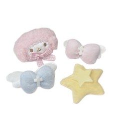 4 Pack Plush Hair Clips for Women / Girls / Lady /Kids