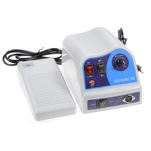 Dental N8 Micro Motor Polisher Unit & 45K RPM Handpiece with pedal High Speed US - Picture 8 of 12