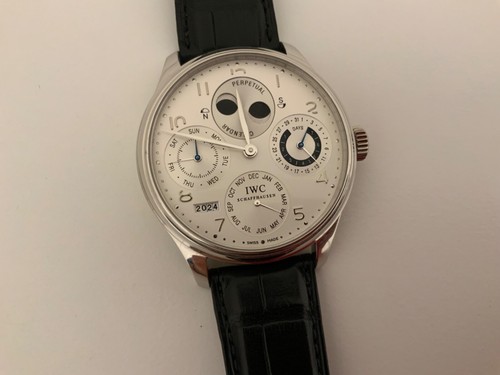 IWC PLATINUM PORTUGUESE PERPETUAL CALENDAR 7-DAYS POWER RESERVE 44mm LIMITED 250