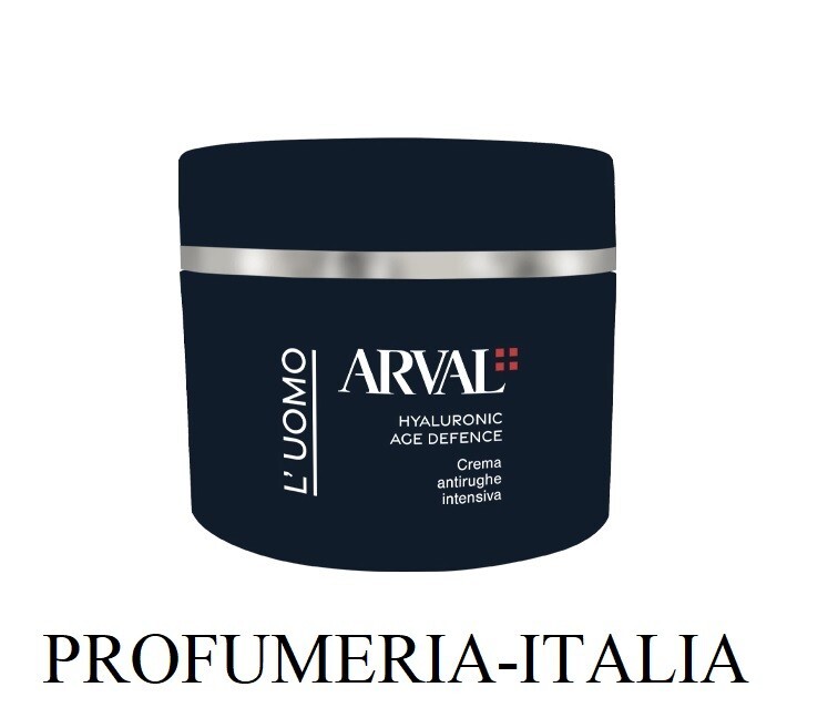 ARVAL - UOMO - CREMA ANTIRUGHE INTENSIVA 50ML - HYALURONIC AGE DEFENSE