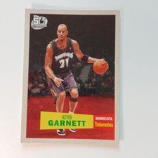 2007-08 Topps Basketball 1957-58 Variations Kevin Garnett #20