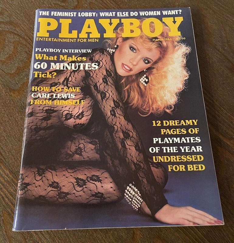 Playboy Magazine March 1985 Shannon Tweed, Donna Smith, Playmates of the Year