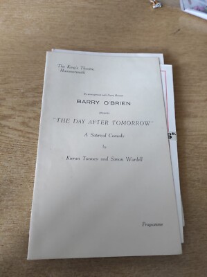 Das Übermorgen Programm, The King's Theatre, Hammersmith - B995