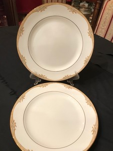 Lenox British Colonial Bamboo China Dinner Plates 2 New W Tags Image Is Loading Lenox British Colonial Bamboo China Dinner Plates 2