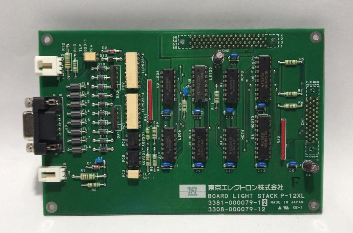 ✓ TEL TOKYO ELECTRON BOARD LIGHT STACK P-12XL 3381-00079-12