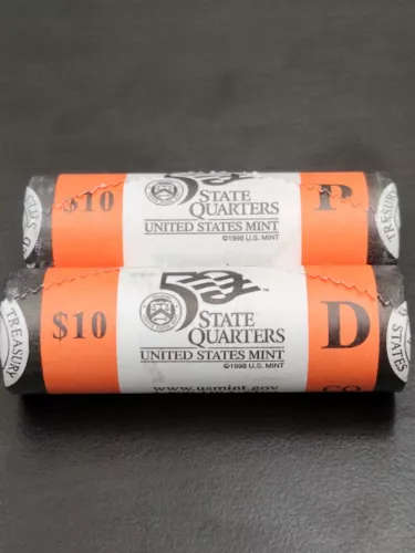 2006-P & D Colorado State Quarter Mint Wrapped Rolls BU #1495