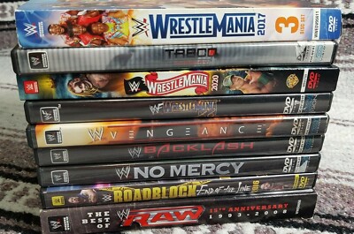 WWE WrestleMania ディスクセット Wrestlemania Box Set | eBay