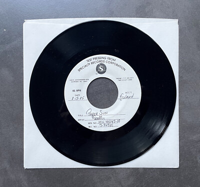 7'' Traffic - Paper Sun/ Freedom Rider - USA Test Pressing