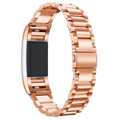 Reloj de repuesto de pulsera de acero inoxidable de lujo con correa para Fitbit Charge 2 - Imagen 13 de 21