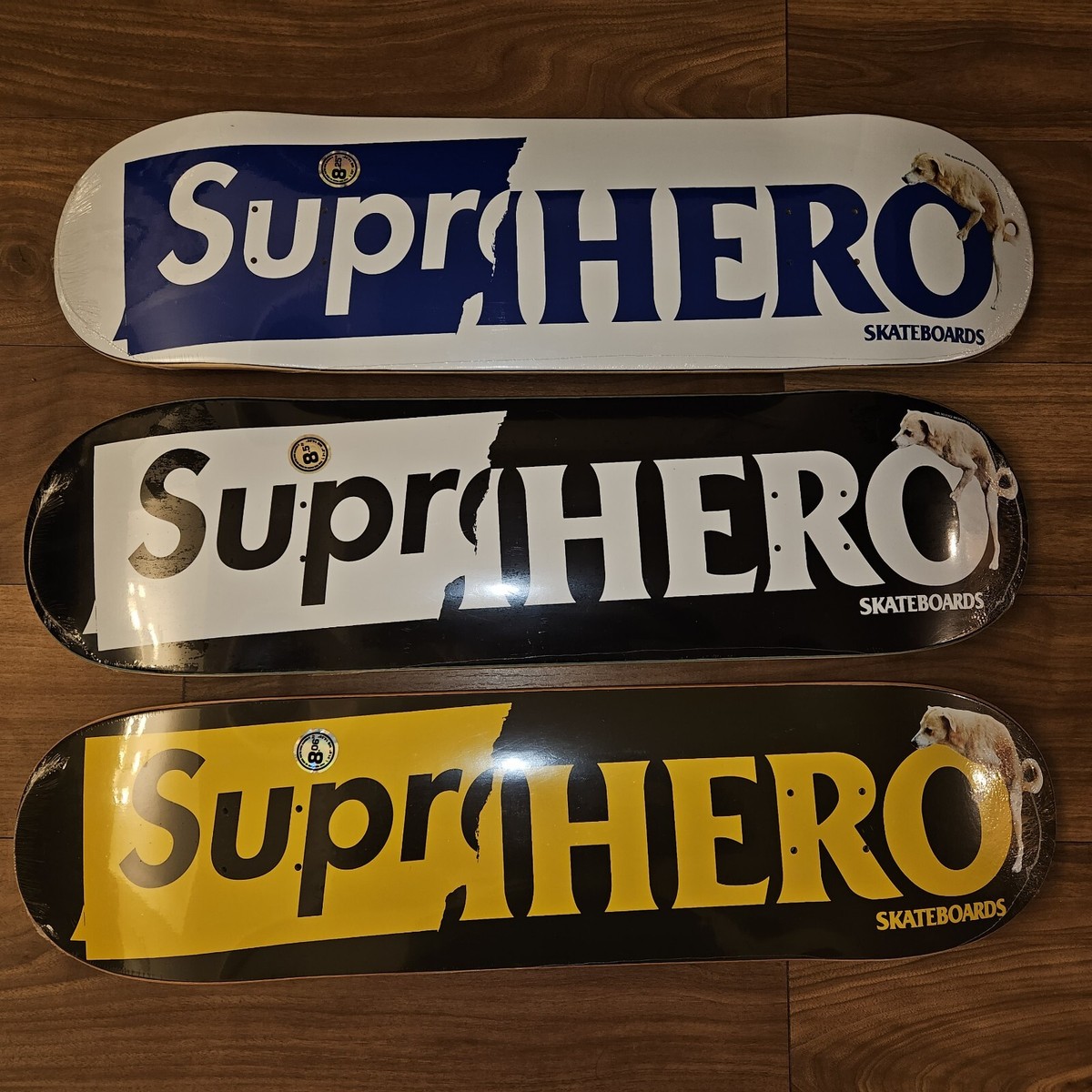 Supreme Antihero Dog Skateboard Set Brown Black White SS22 | eBay