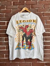 1991 Legion Of Doom Rampage Vintage 90s Rare Wrestling Tee WWF WWE XL white