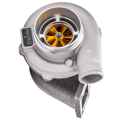 GT3076 GT3037 GT30 Billet Turbo 4-BOLT Flange 500HP + Oil In & Return Line kit - Picture 5 of 9