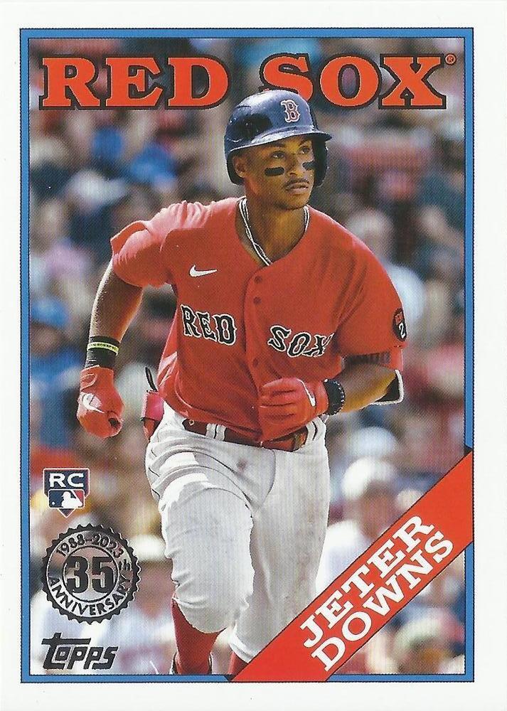 TOPPS 2023 SERIES 1 - 1988 TOPPS BASEBALL - #T88-1 to 100 **SELECT YOUR CARD** - Picture 106 of 201