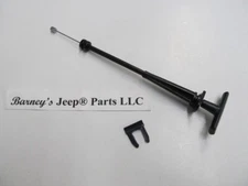 FITS JEEP CJ5 CJ6 1973 1974  1975 PARKING BRAKE RELEASE CABLE WITH CLIP NEW!