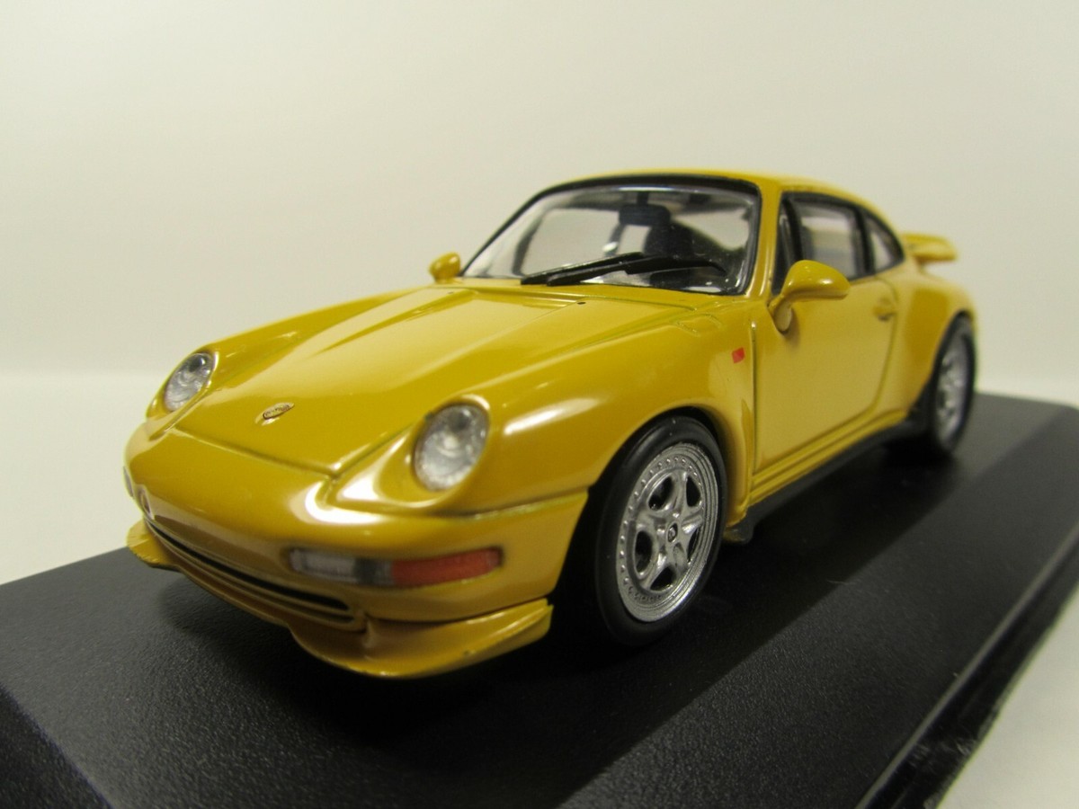 MINICHAMPS Porsche 911 RS 1995 イエロー1/43 MINICHAMPS 1/43 Porsche 911 RS Cup 1995 #2 Yellow Shell