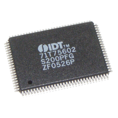 IDT71T75602S200PFG IDT71T75602 SRAM Memory QFP-100 IDT