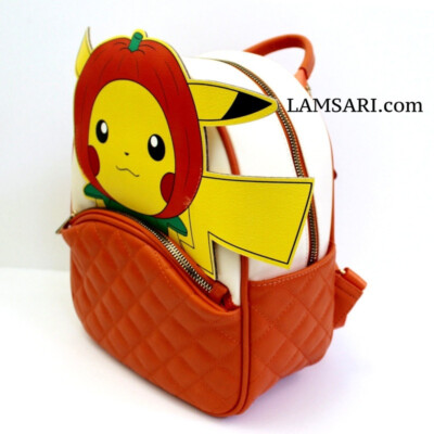Pokemon Pumpkin Pikachu Mini Backpack Pokémon Pumpkin Pikachu Mini Backpack - BoxLunch Exclusive  main image 2
