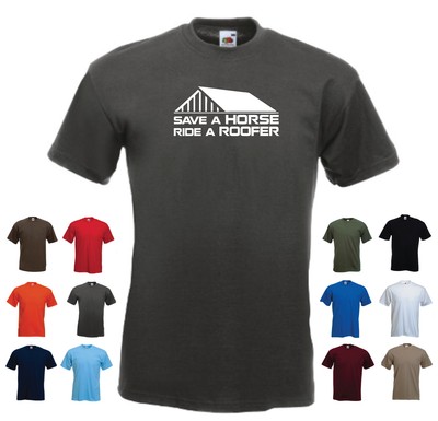 funny roofing shirts