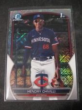 HENDRY CHIVILLI 2023 1st Bowman Chrome Mega Box Prospects #BCP-236 TWINS Mint