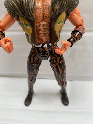 MARVEL LEGENDS SINISTER SIX KRAVEN THE HUNTER TOY BIZ ACTION FIGURE SPIDER-MAN - Picture 3 of 4
