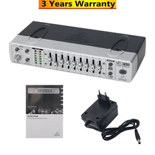 FBQ800 Ultra-compact 9-Band Graphic EQ Equalizer Feedback Suppressor Anti-howlin