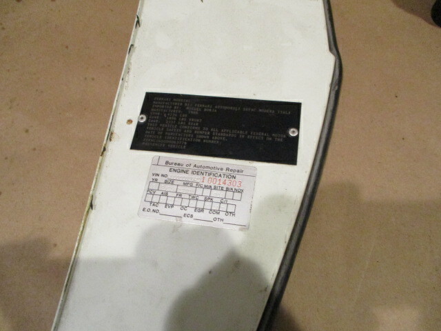 Ferrari Mondial - LH Door Shut Panel - P/N 60621400 