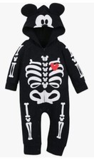 Disney Mickey Mouse Halloween Romper Glow in Dark - Baby sizes