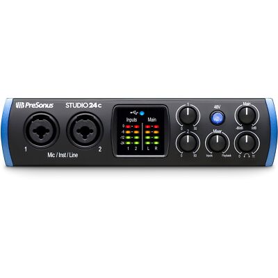 Audio Interface Presonus Studio 24c Audio Interface Audiointerface NEU