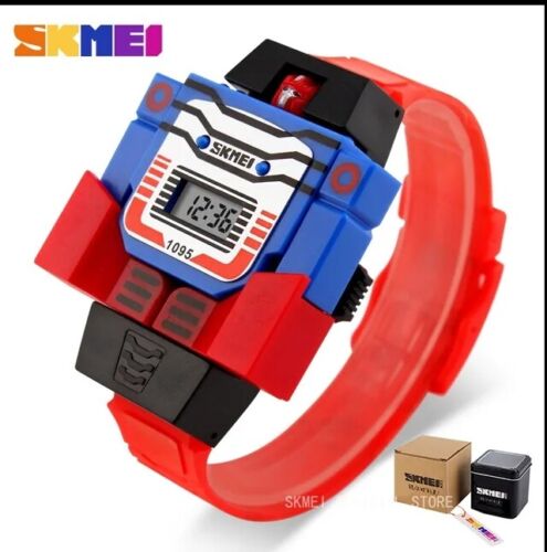 orologio bambino SKMEI transformers watch digitale robot kid reloj montre uhr - Imagen 12 de 15
