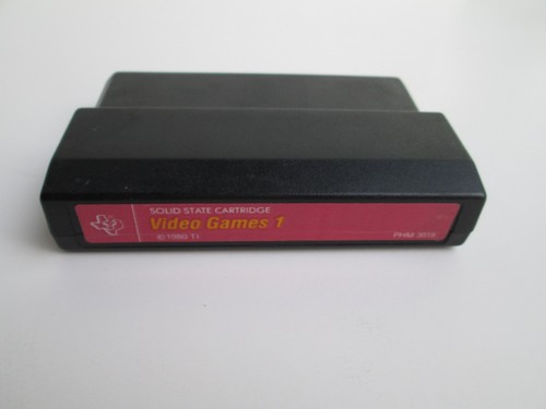 Texas Instruments Solid State Cartridge Video Games 1 (NTSC/US/CA) - Picture 4 of 4