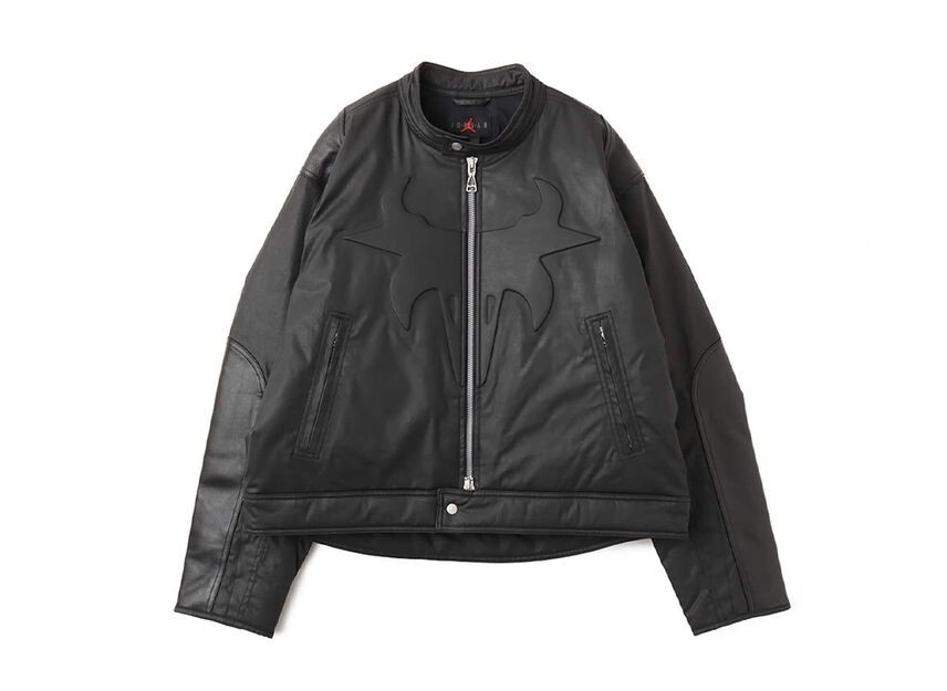 新品未使用ジョーダン ブランド ジョーダン TS WAXED ジャケット3XL Travis Scott x Nike Jordan Waxed Jacket Black DZ5474-010