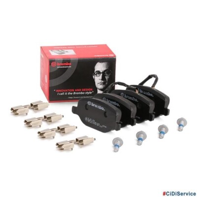 Rear Brake Pads Brembo Alfa Romeo Giulietta (940) 1.4 TB 2.0
