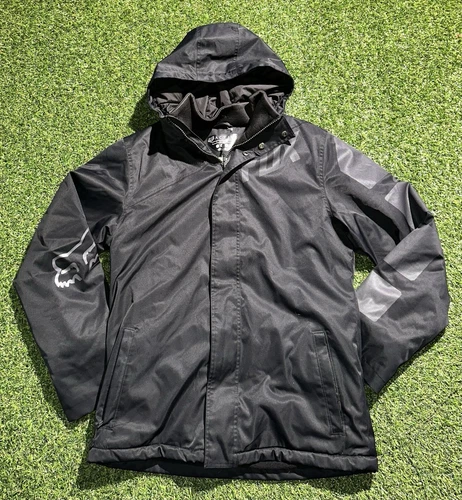 Fox Racing Source Active Tech Jacket Black High Performance Size Medium Rn 97275